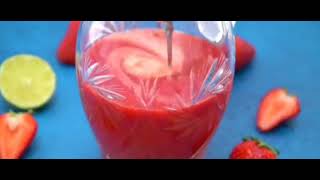 Strawberry Hennessy margarita  How To Make Strawberry Hennessy margarita Drink [upl. by Allebara]