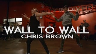 Wall to Wall  Chris Brown  Crazy Dance Class [upl. by Annahsor600]