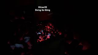 Hitzer 55 burning coal [upl. by Eglantine648]