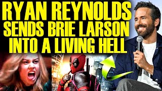 RYAN REYNOLDS JUST FIRED BRIE LARSON AFTER DEADPOOL 3 DISASTER As Marvel Gets Desperate [upl. by Vitale]