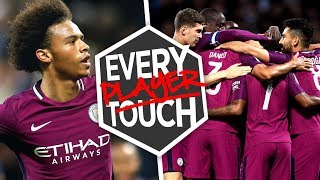 EVERY PLAYER EVERY TOUCH  Sane Goal vs West Brom [upl. by Ailehs602]