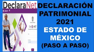 Balvas Academic DECLARACIÓN PATRIMONIAL 2021 ESTADO DE MÉXICO PASO A PASO [upl. by Doehne]