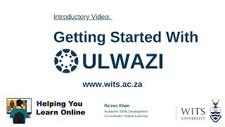 Getting Started With Ulwazi  Introduction [upl. by Ndnarb701]