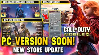 Next Legendary Character  New UI Hints PC Version Release  More Draws  COD Mobile  CODM [upl. by Eldwun773]