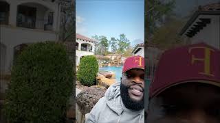 Rick Ross NEW Mansion in TEXAS  2023 Rickross Texas rozay shorts [upl. by Rayna]