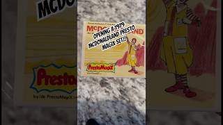 A piece of McDonald’s History from 1979 mcdonalds magic toyunboxing happymeal grimace [upl. by Midge]