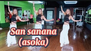 Asoka San sanana  bridesmaid transformation  tiktok trend  dance workout [upl. by Mcguire]