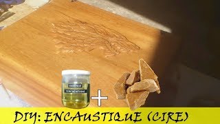 FAIRE UNE CIRE NATURELLE POUR BOIS  MAKE A NATURAL WAX FOR WOOD [upl. by Keegan]