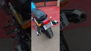 GT650  alloys  rear 17 amp front 18  modified gt650 modified alloys tyre blue odisha [upl. by Kolva162]