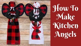 Christmas Crafts How To Make Kitchen Angels [upl. by Ida]