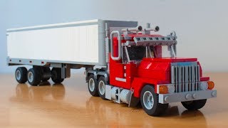 LEGO Truck with Trailer MOC [upl. by Adnaw]