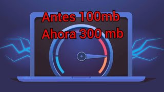 Tengo 300 mb de Internet y solo me llegan 100mb SOLUCIÓN [upl. by Arrim410]