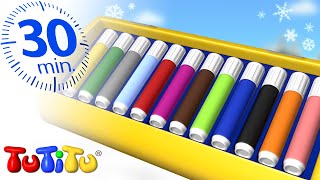 Winter Time  Drawing Kit  30 Minutes TuTiTu Special [upl. by Eekcaj671]