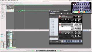 TouchOSC amp Kontakt [upl. by Ahsimed]