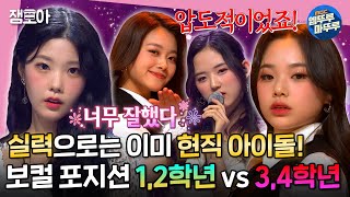 방과후 설렘 청량한 음색에 강렬한 고음 더하기🎤 12학년 데칼코마니 vs 34학년 I아이 대결  방과후설렘 7화 엠뚜루마뚜루 MBC220109방송 [upl. by Nagyam533]