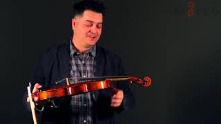 Violin Pros  Franz Sandner 803 Model Violin Overview [upl. by Eidnas]