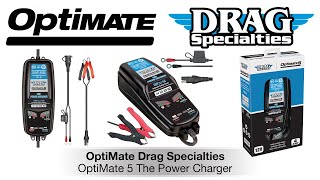 OptiMate Drag Specialties EN OptiMate 5 The Power Charger [upl. by Maryann]