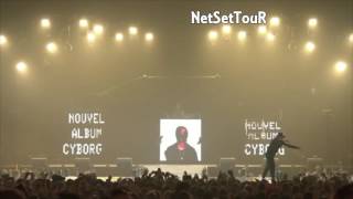 Nekfeu révèle son nouvel album surprise Cyborg en plein concert à Bercy [upl. by Maximilien]