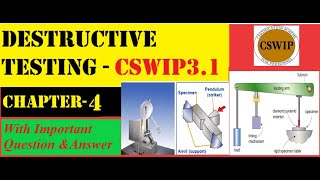 ENGLISH CSWIP 31 Chapter4 ǁ Destructive Testing [upl. by Lenore60]