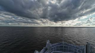 Helsingborg Sweden to Helsingør Denmark Ferry [upl. by Lrigybab995]