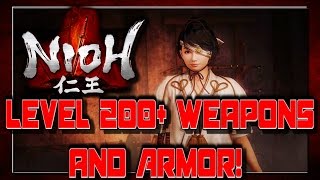 Level 200 Gear and Gold Stars explained Nioh Dragon of the North [upl. by Nuncia]