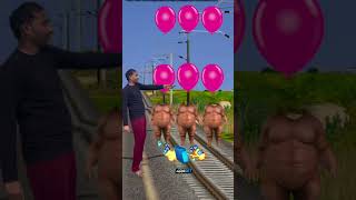 Funny cute dancing multi dog stopthe highspeed train shortsfeedtrendingshorts [upl. by Nnaecarg526]