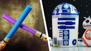 3 Incredible Star Wars Crafts [upl. by Noma865]