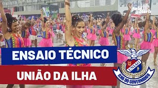 UNIÃO DA ILHA 2024  ENSAIO TÉCNICO [upl. by Verbenia]