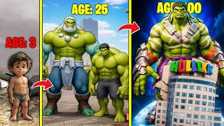 Adopted By GREEN HULK in GTA 5 [upl. by Sirap6]