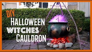 DIY Halloween Witchs Cauldron [upl. by Nairbal]