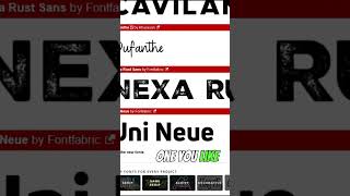 Get ANY text fonts within SECONDS for free [upl. by Annovaj]