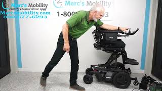 Permobil F5 VS  Vertical Standing Power Chair  Review  5599 [upl. by Rexana812]