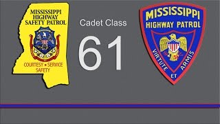 Mississippi Highway Patrol Cadet Class 61 Graduation  MPB [upl. by Jeramie732]