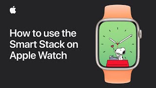 How to use the Smart Stack on Apple Watch  Apple Support [upl. by Oidualc]