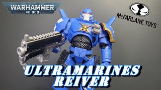 Warhammer 40K Ultramarines Reiver  Mcfarlane Toys  Action Figure Review warhammer mcfarlanetoys [upl. by Francyne]