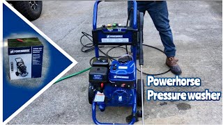 PowerHorse 3200 Psi Pressure Washer 212cc UNBOXING REVIEW [upl. by Neillij888]