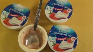 LIDL Eridanous Joghurt griechischer Art Erdbeere [upl. by Paolo]