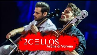 2CELLOS  With Or Without You Live at Arena di Verona [upl. by Iba270]