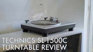 SL1200 Record Player FOR LESS TECHNICS SL1500C Turntable Review [upl. by Francine]