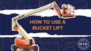 HowTo Use a JLG T350 Bucket Lift Northside Tool Rental [upl. by Airdnaed]