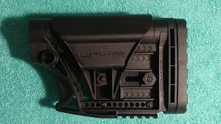 LuthAR MBA3 Carbine Buttstock An Unboxing in 4K [upl. by Carbrey817]