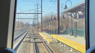 Fast Septa SL5 RFW head end ride Trenton to 30th Street Station Philadelphia 31521 [upl. by Eenej]