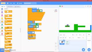 Create a SONIC platformer game for beginners using Scratch 30 under 14 minutes  Abrams Project [upl. by Ibmat]