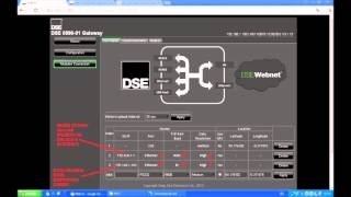 CONFIGURACION DE GETWAY DSE890 DseWebnet paraCONTROL REMOTO GENERADOR DIESEL [upl. by Leuqar989]