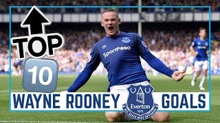 TOP 10 WAYNE ROONEY GOALS [upl. by Attem]