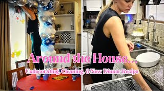 Around the House Undecorating Christmas in July Cleaning and New Recipe [upl. by Almeida]