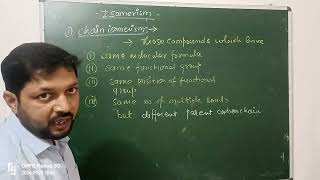 Organic chemistry  isomerism  structural isomerism [upl. by Monteith]