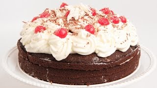 Black Forest Cake Recipe  Laura Vitale  Laura in the Kitchen Episode 841 [upl. by Atikan]