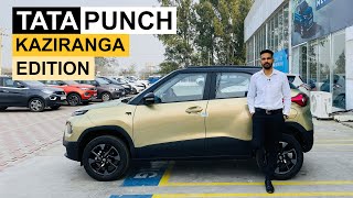 2022 Tata Punch Kaziranga Edition Walkaround  CarQuest [upl. by Carolin488]