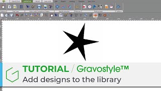 How to add more designs to the library on Gravostyle™ [upl. by Anyak191]